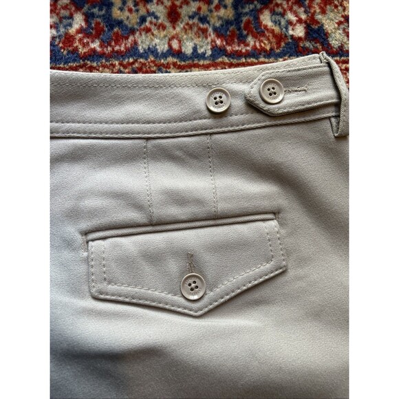 Express Columnist Women's Pant Size 6R Brown Flare Leg Low Rise Stretch - Picture 2 of 7